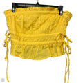 Top Sleeveless By Free People In Yellow, Size: Xs