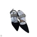 Shoes Heels Stiletto By Nina In Black & Silver, Size: 8