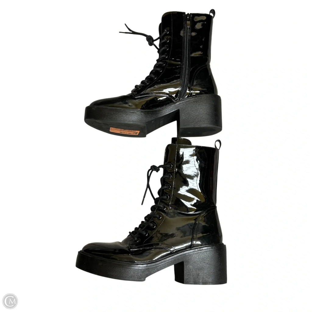Boots Combat By Nine West In Black, Size: 8.5