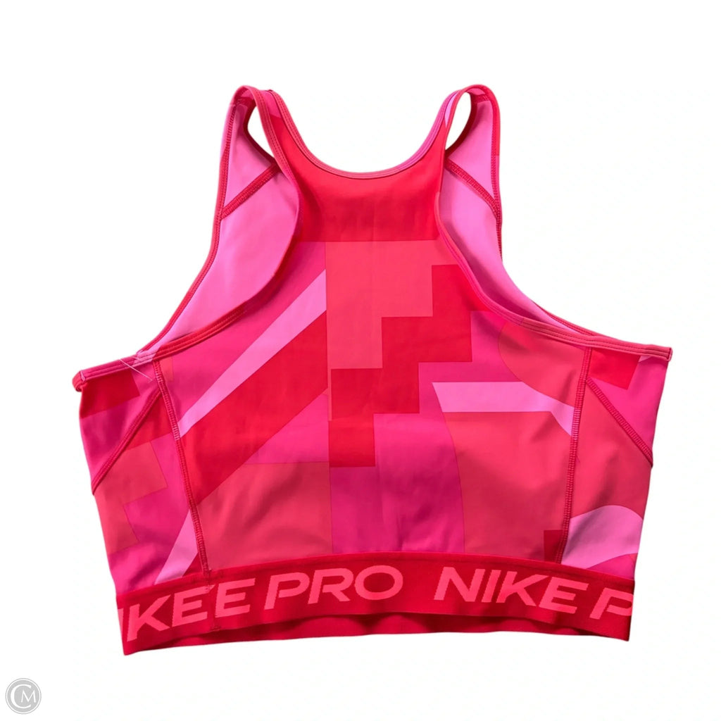 Athletic Tank Top By Nike Apparel In Geometric Pattern, Size: Xl