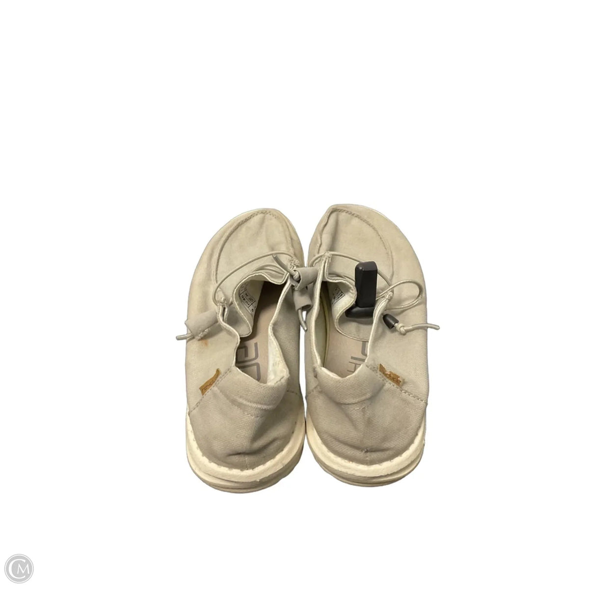Shoes Flats By Hey Dude In Tan, Size: 9