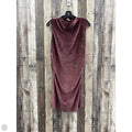 Dress Casual Midi By A New Day In Maroon, Size: L