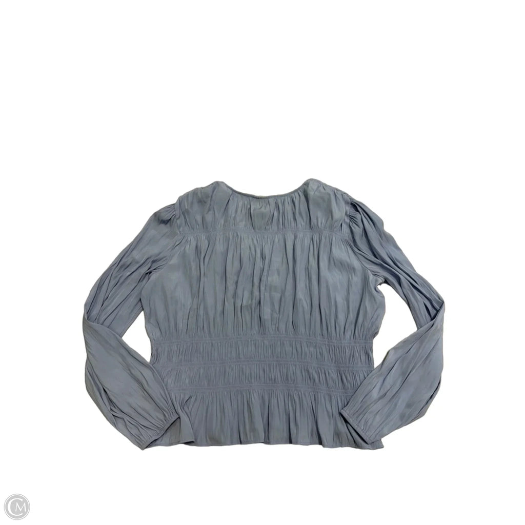 New! Top Long Sleeve By Universal Thread In Blue, Size: Xl