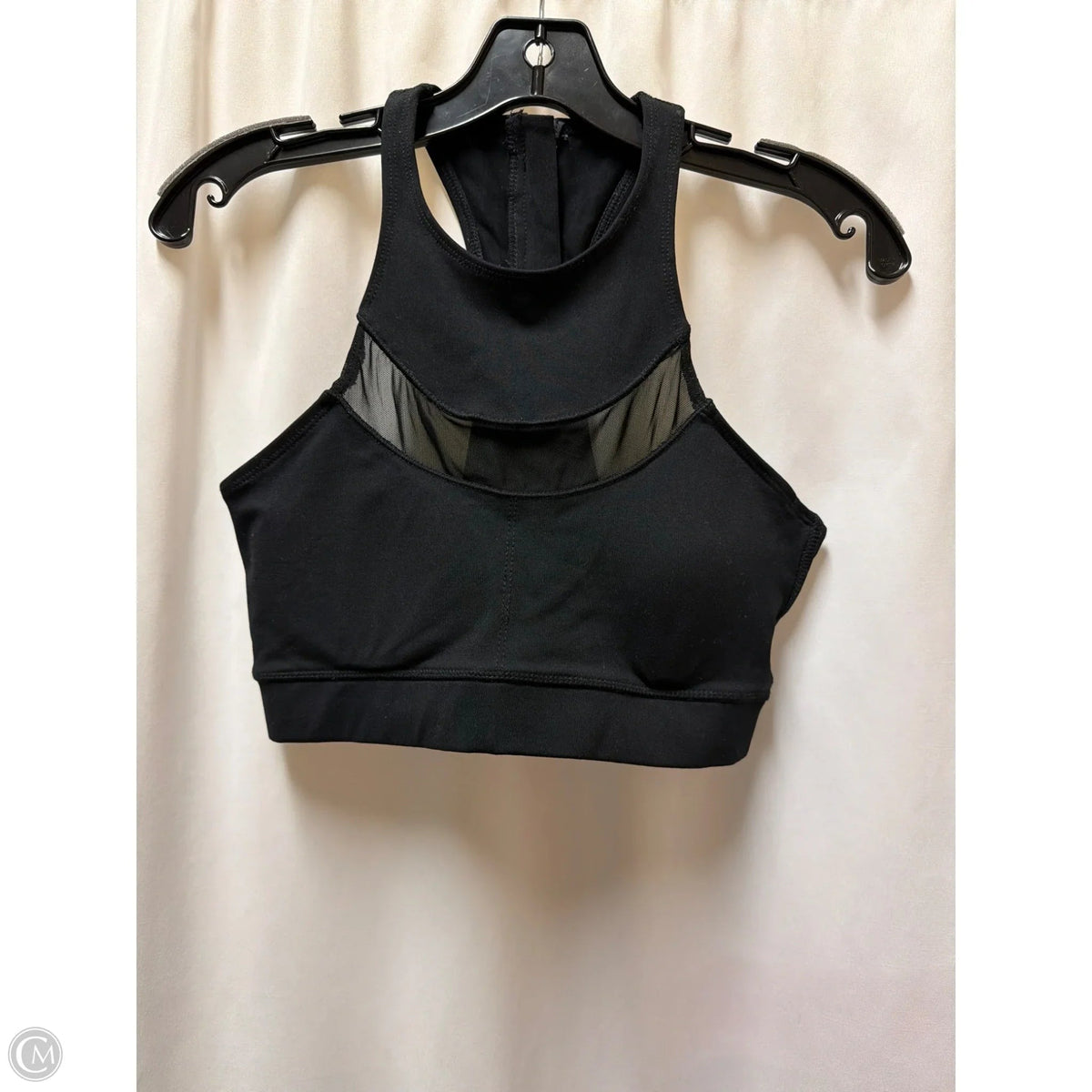 Athletic Bra By Clothes Mentor In Black, Size: M