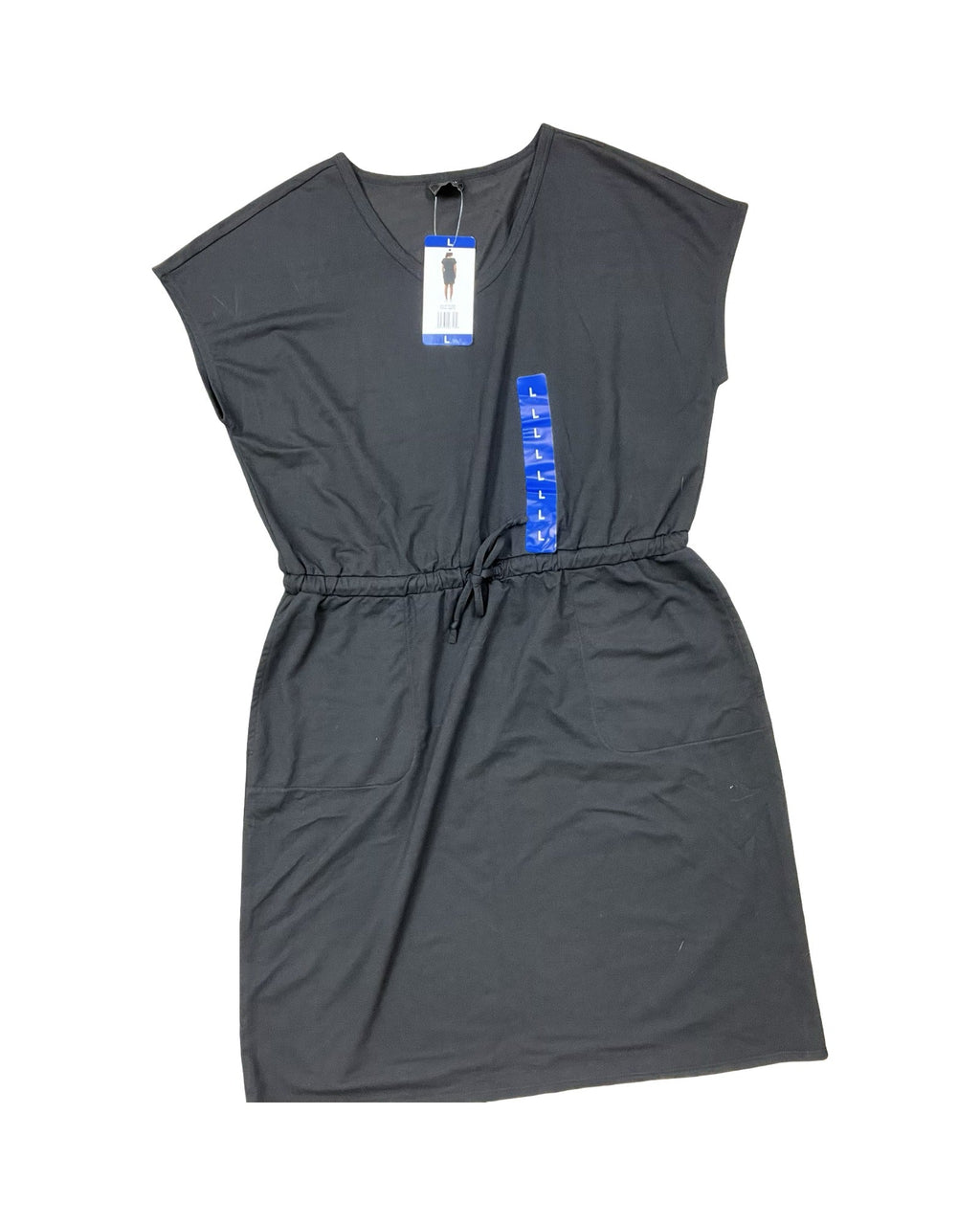 Dress Casual Midi By 32 Degrees In Black, Size:L
