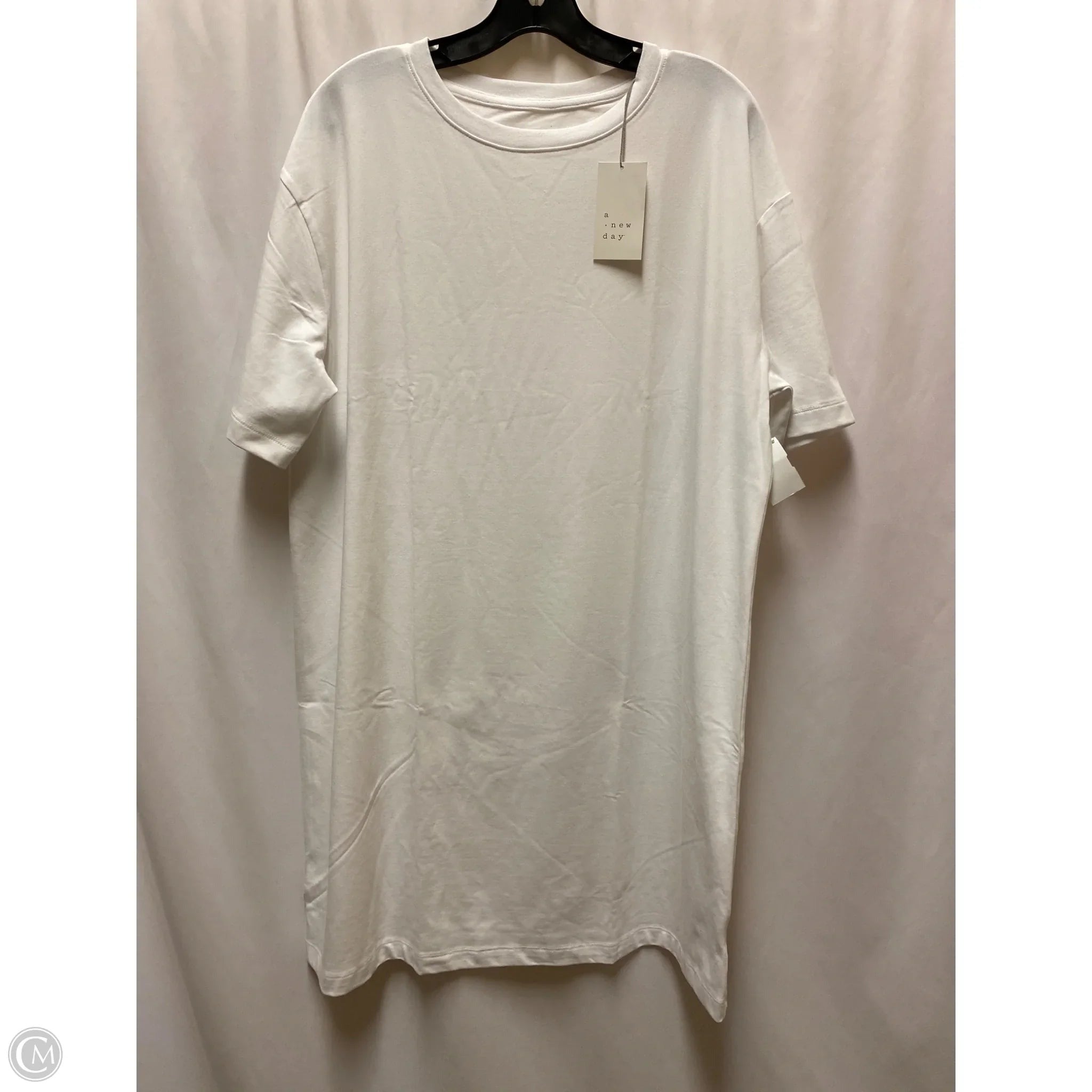 Dress Casual Midi By A New Day In White, Size: L