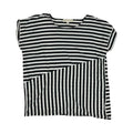 Top Ss By Jones New York In Black & White, Size:L