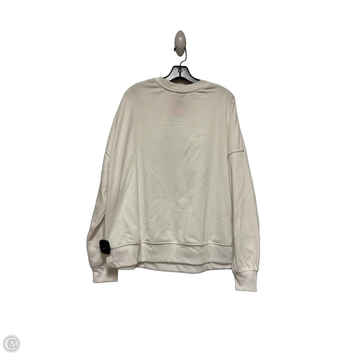 Sweatshirt Crewneck By Clothes Mentor In Purple & White, Size: Xxl