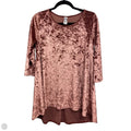 Top Long Sleeve By Honeyme In Mauve, Size: S
