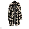 Sweater Cardigan By One World In Black & White, Size: L