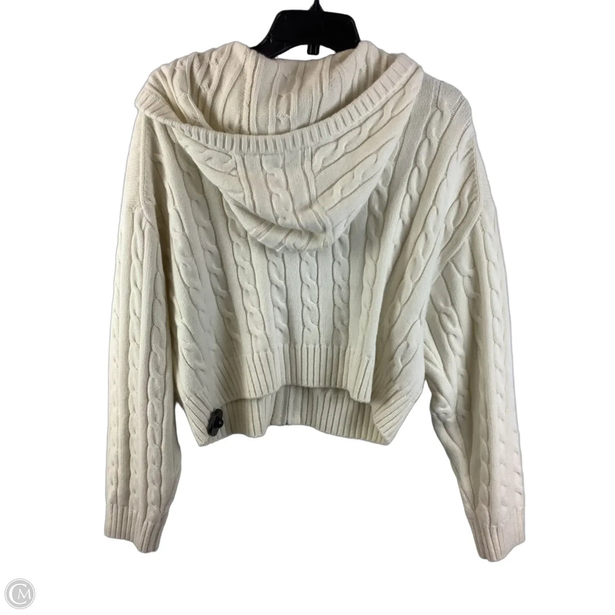 Sweater Cardigan By Sunday Best In Cream, Size: M