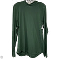 Athletic Top Long Sleeve Hoodie By Lululemon In Green, Size: 6
