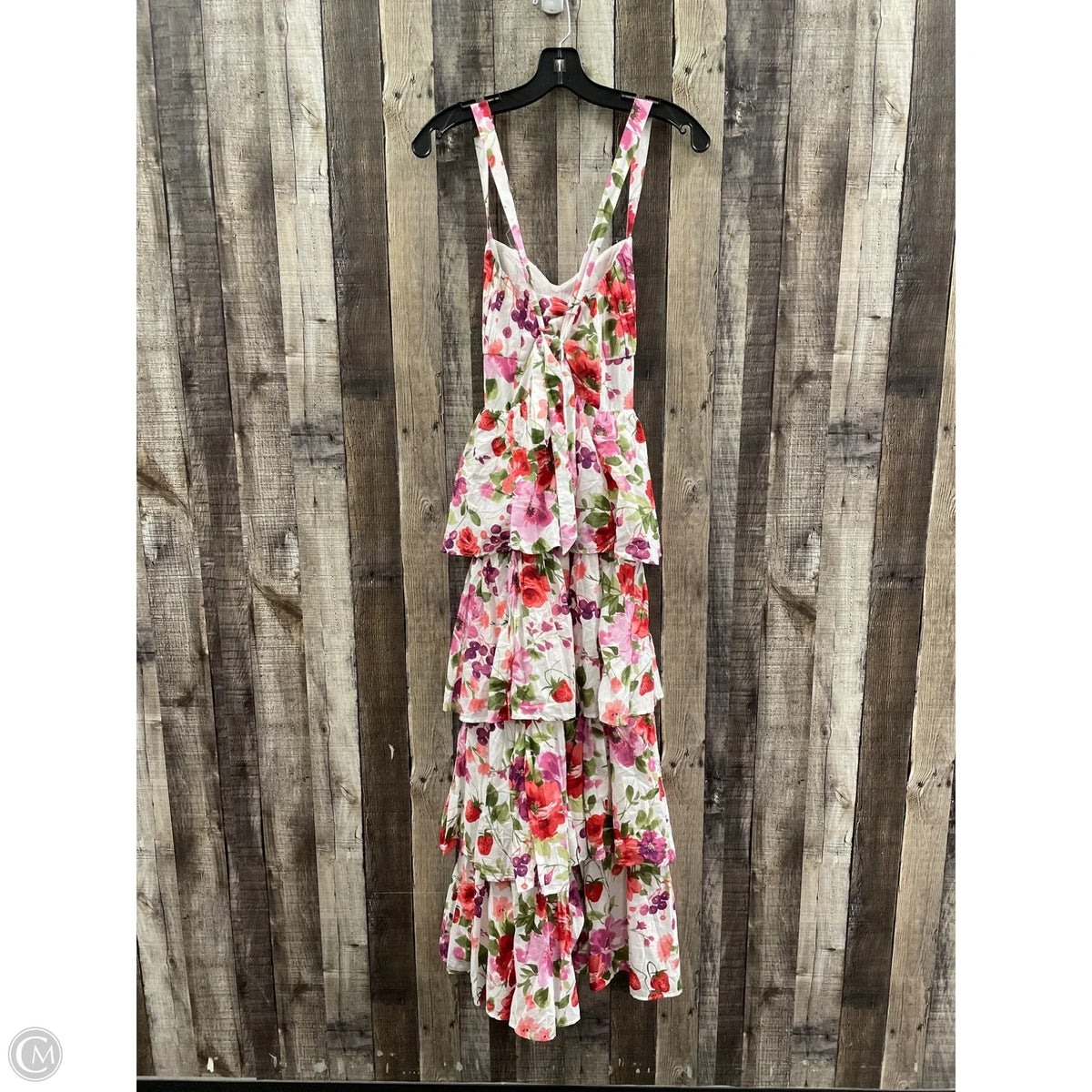Dress Casual Maxi By Abercrombie And Fitch In Floral Print, Size: M
