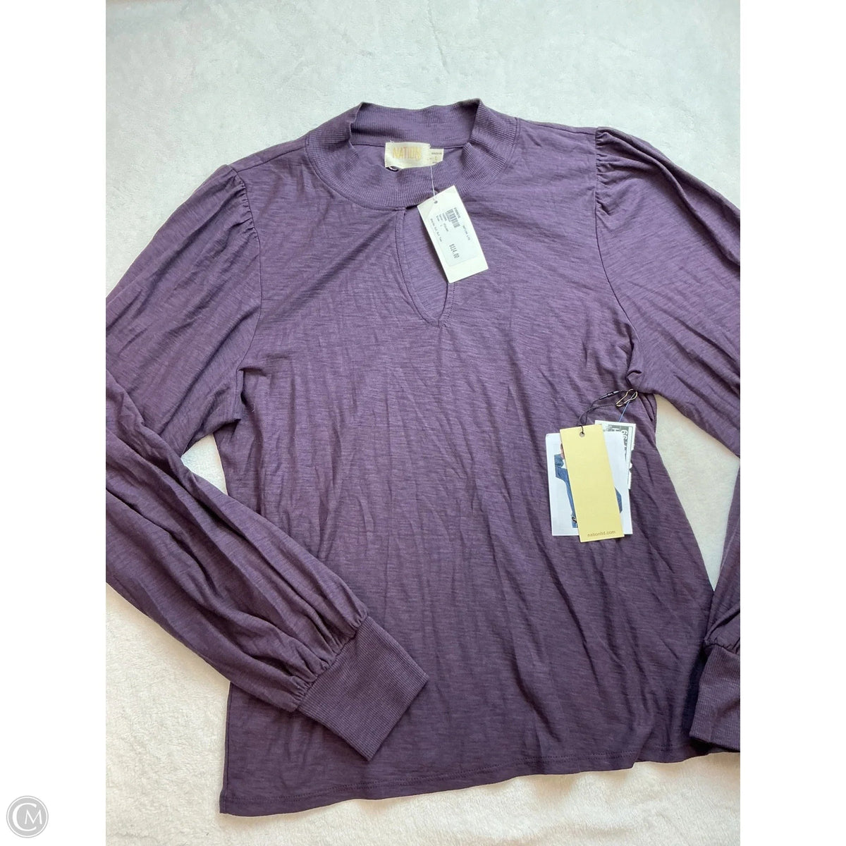 Top Long Sleeve By Ann Taylor In Blue, Size: Lp
