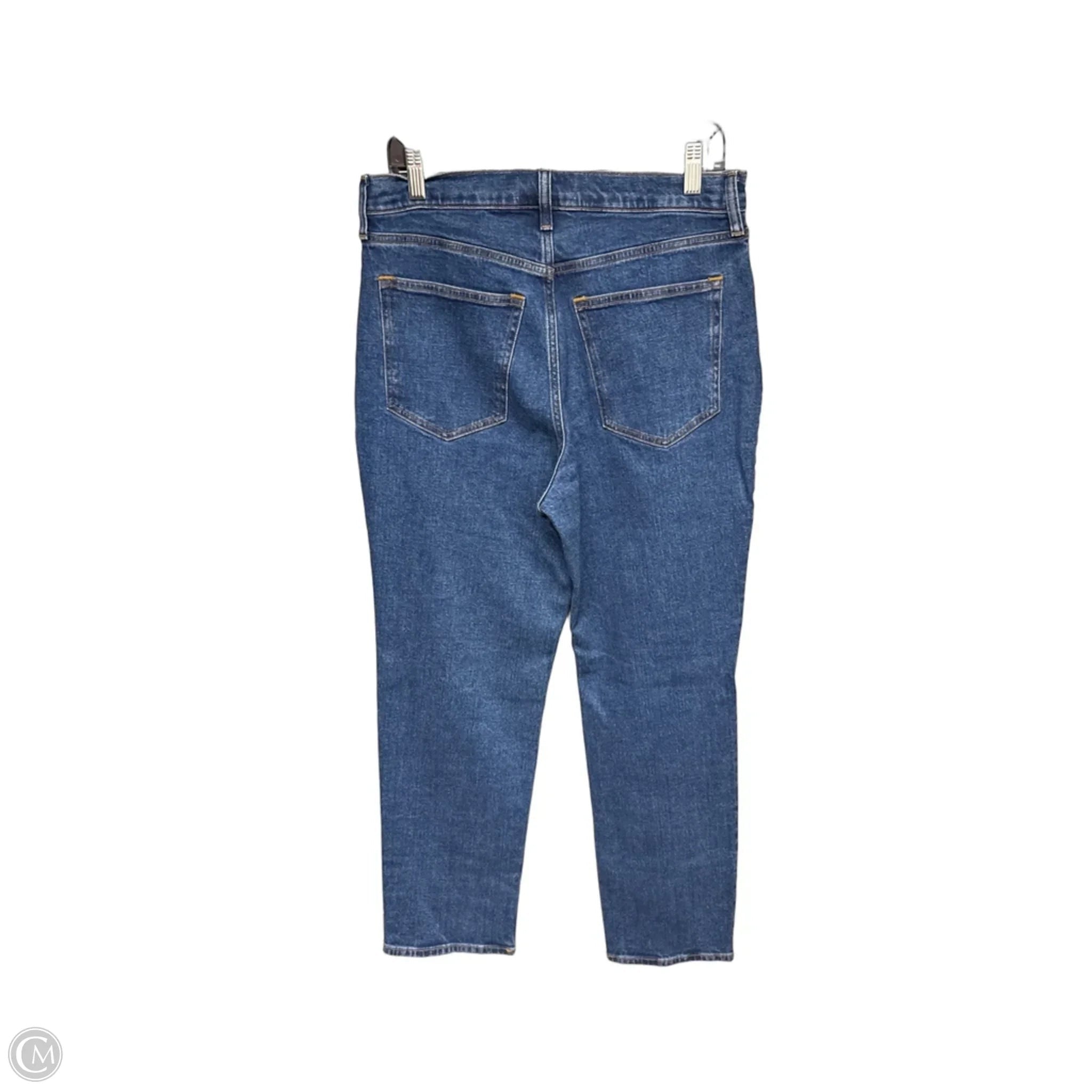 Jeans Straight By Abercrombie And Fitch In Blue Denim, Size: 10