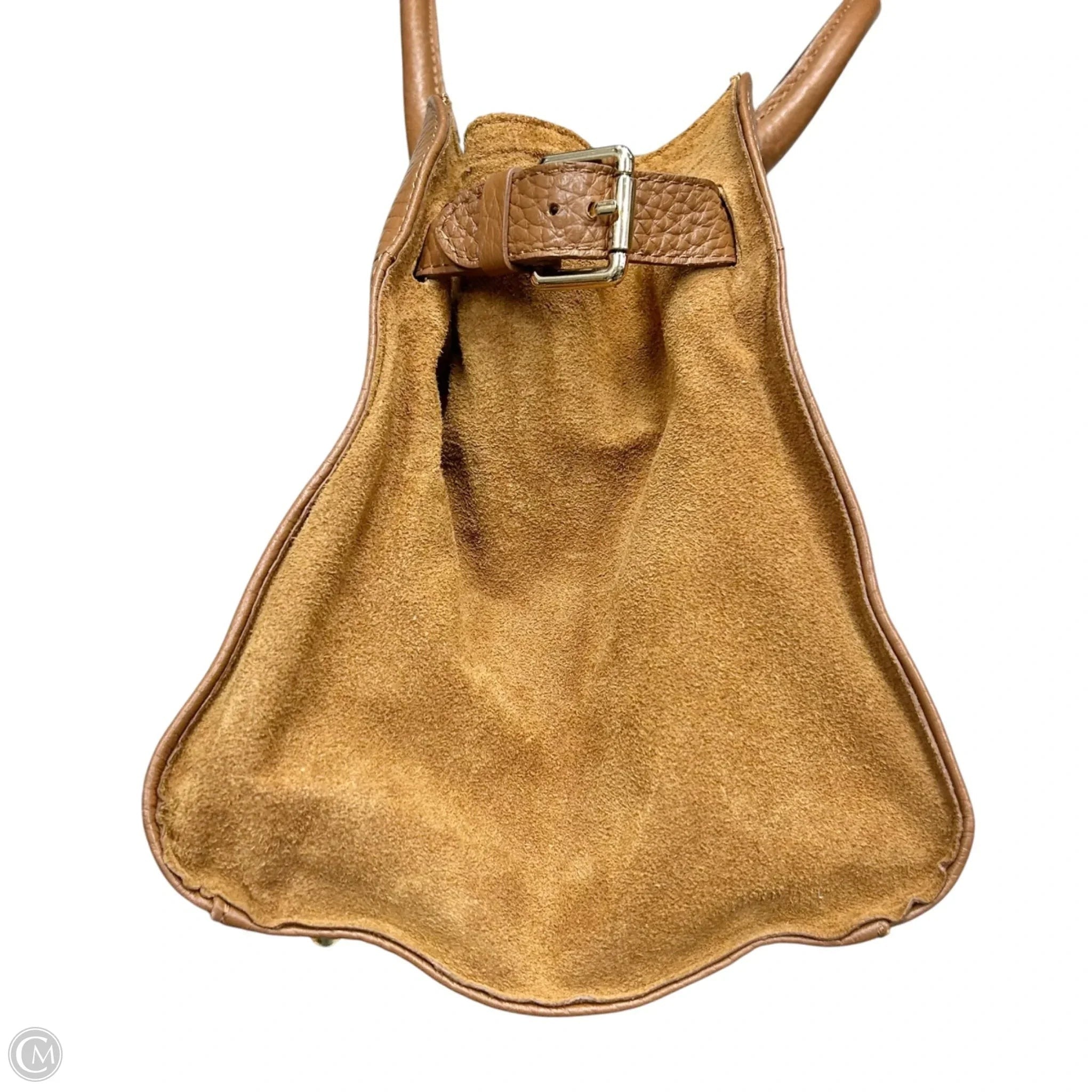 Handbag Leather By Anna Paola, Size: Medium