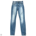 Jeans Skinny By 7 For All Mankind In Blue Denim, Size: 0