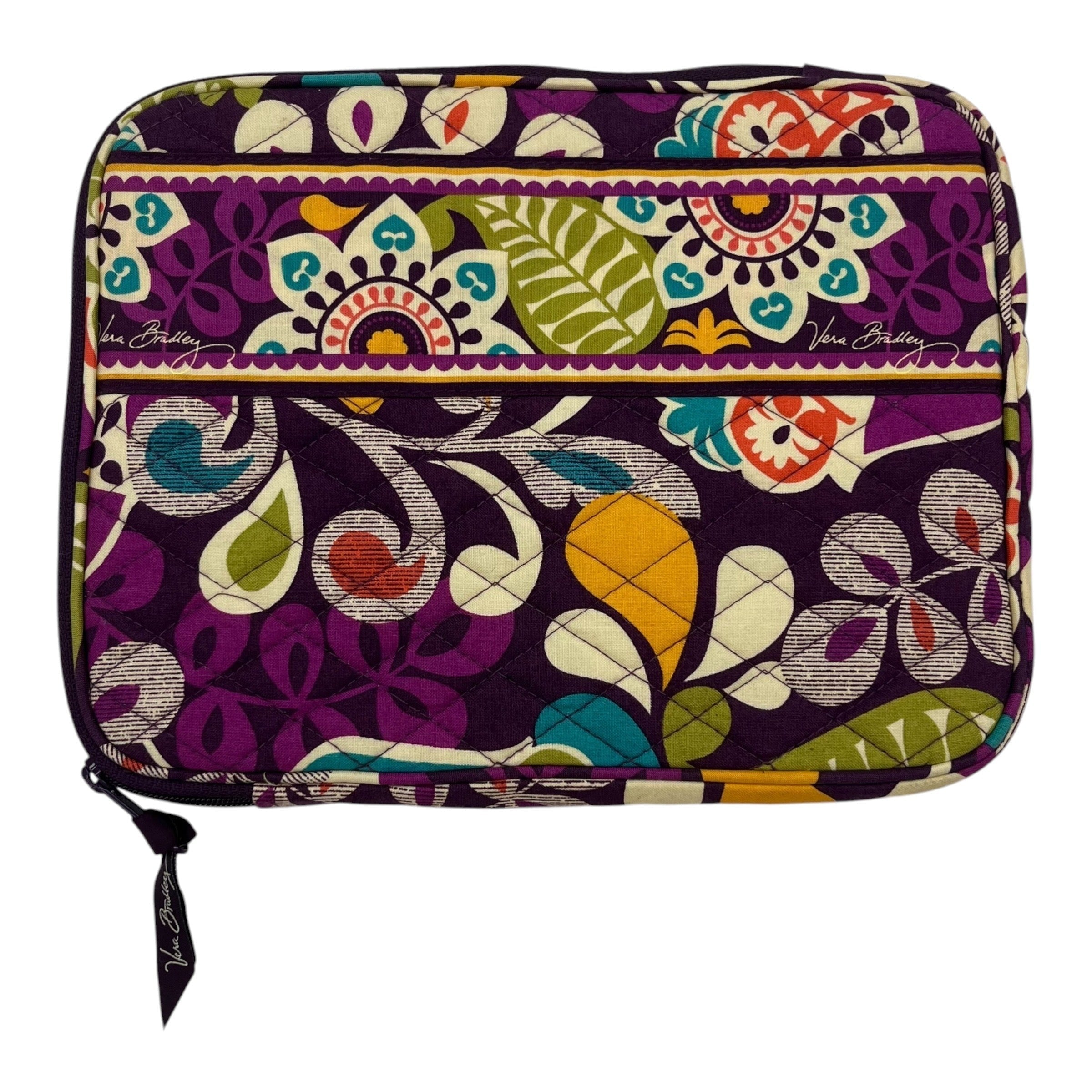 Laptop Sleeve By Vera Bradley In Purple, Size:Small