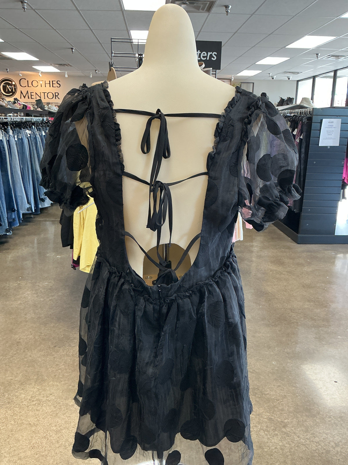 Dress Casual Short By Topshop In Black, Size:10
