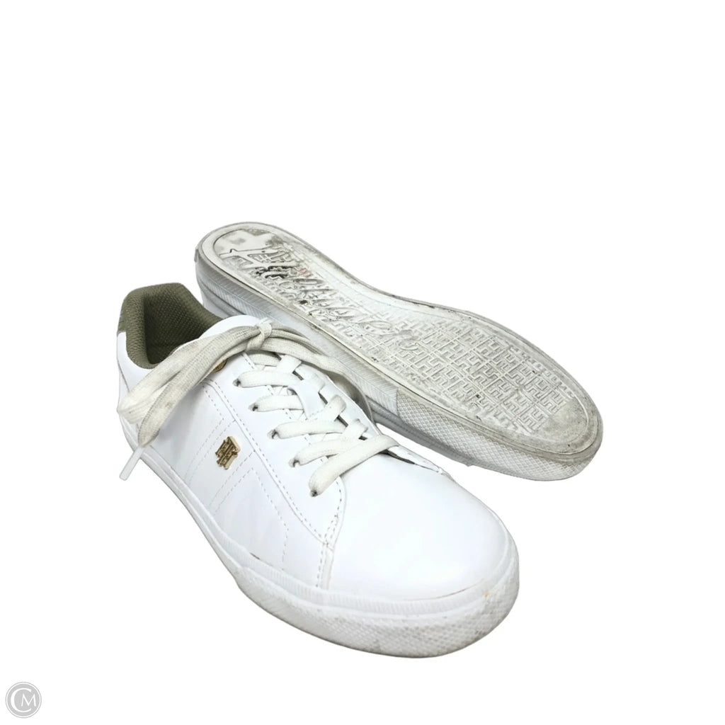 Shoes Sneakers By Tommy Hilfiger In White, Size: 7.5
