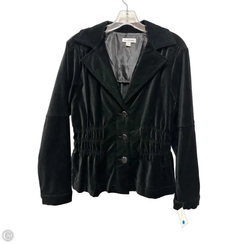 Jacket Other By Joan Rivers In Black, Size: L