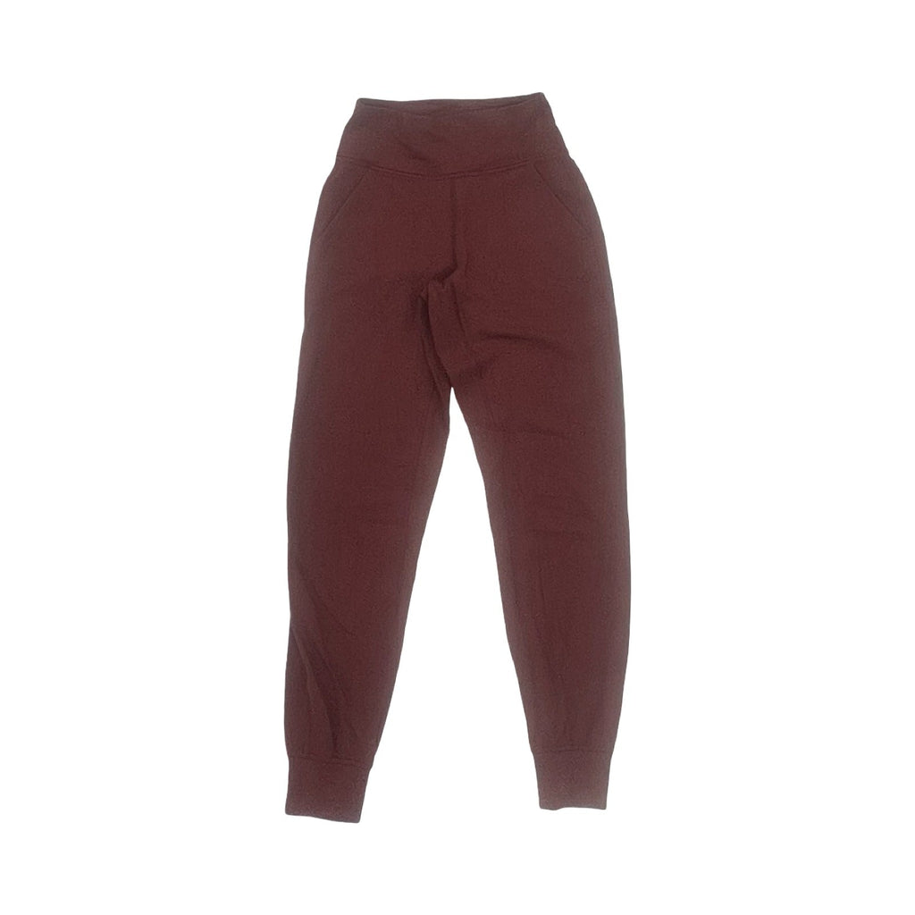 Athletic Leggings By Lululemon In Maroon, Size:2
