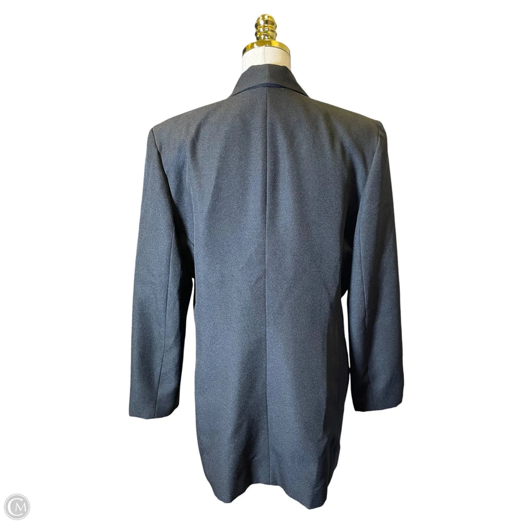 Blazer By Clothes Mentor In Black, Size: 12
