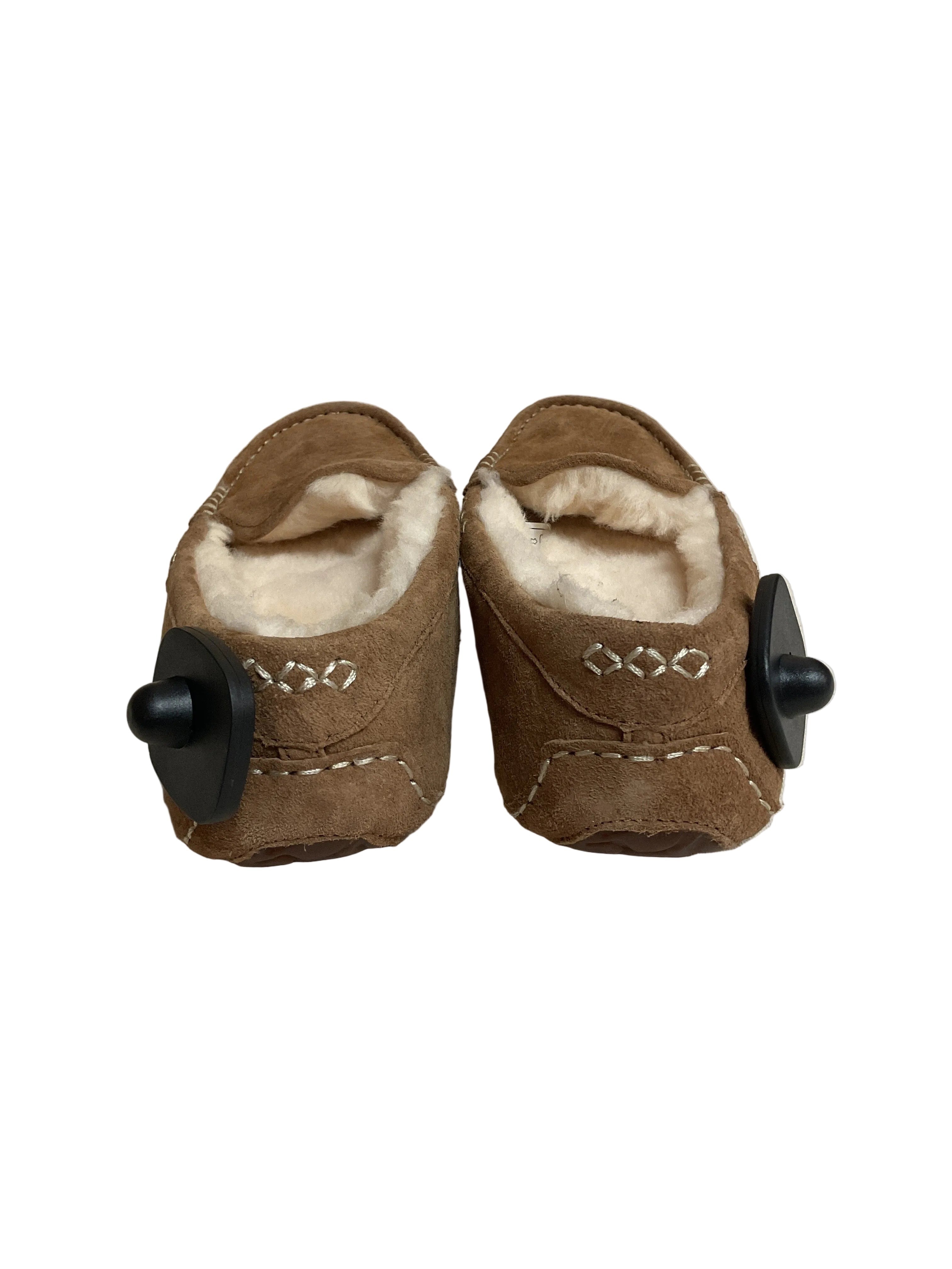 Slippers Designer By Ugg In Brown, Size:8