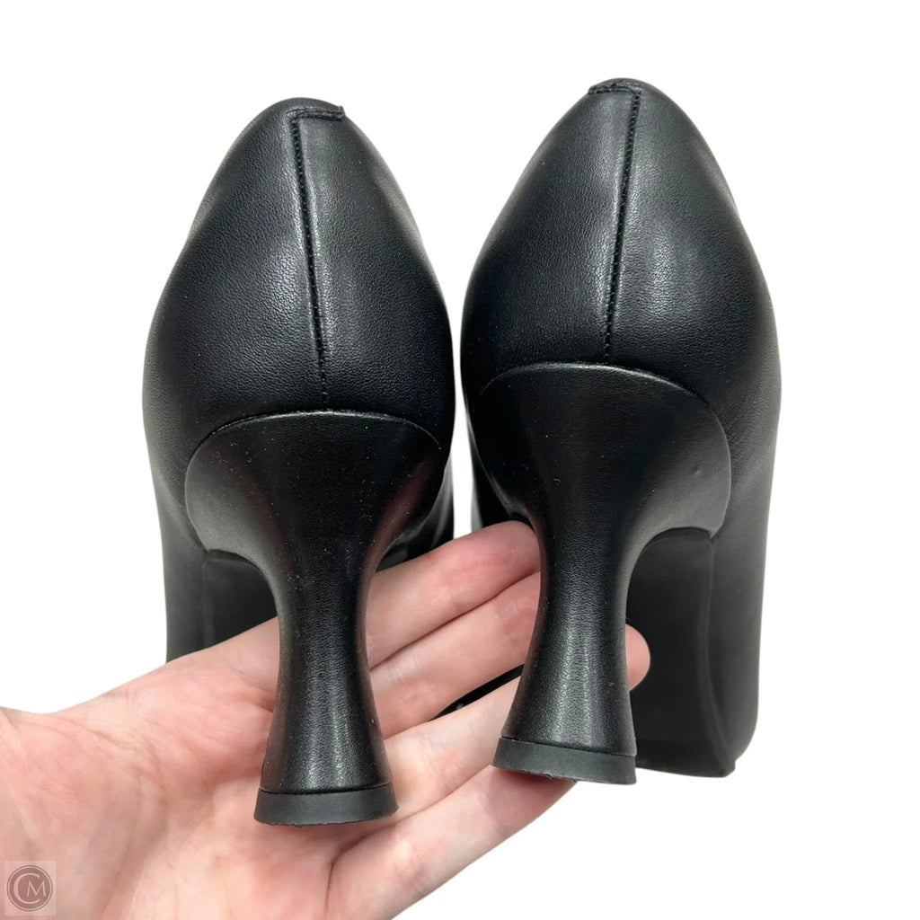 Shoes Heels Kitten By Clarks In Black, Size: 8