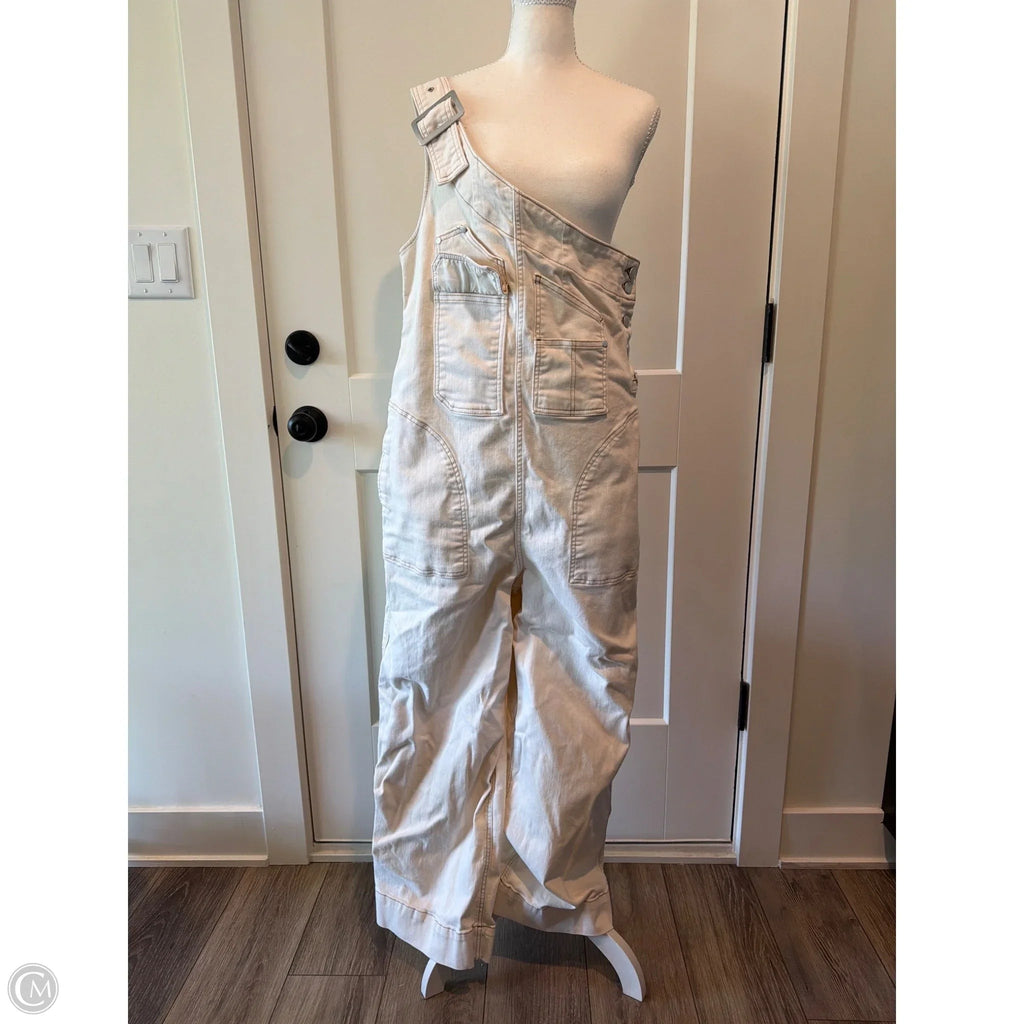Overalls By Pilcro In Cream Denim, Size: M
