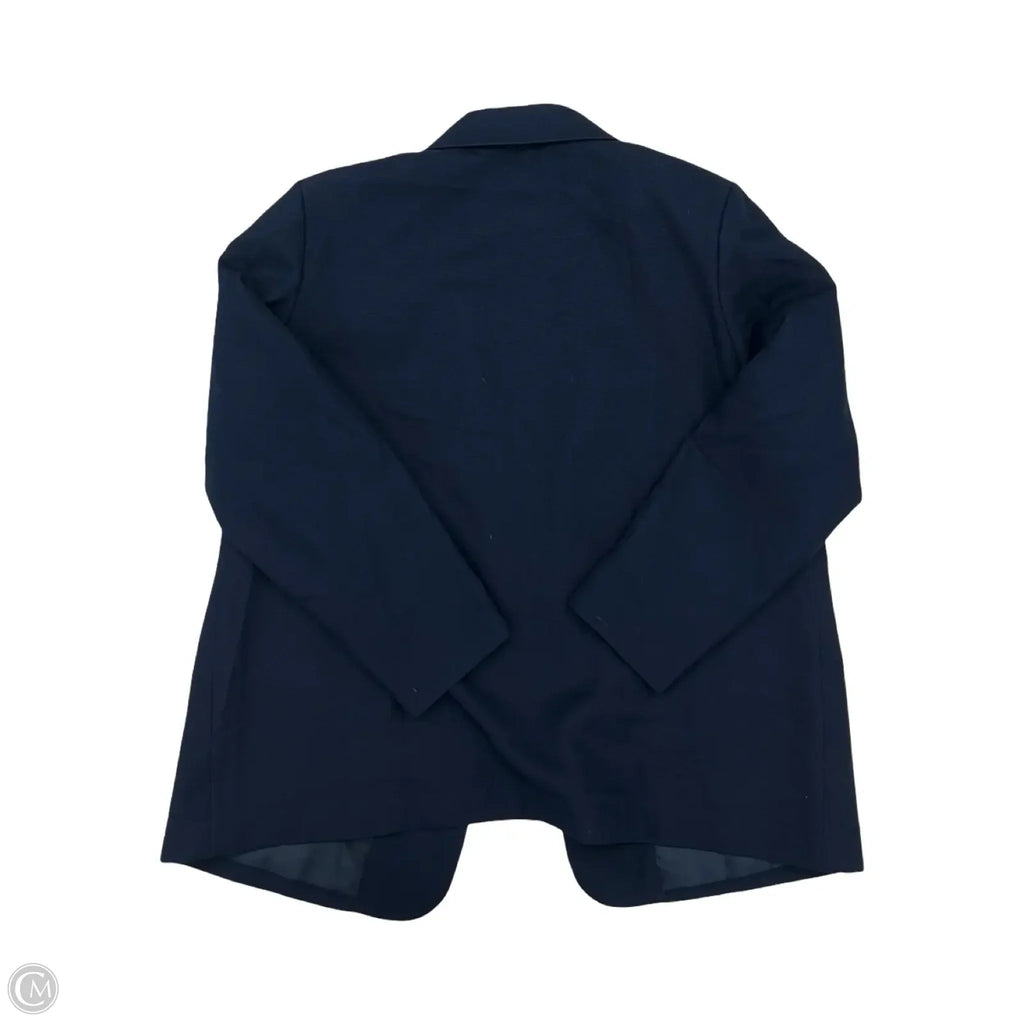 Blazer By Clothes Mentor In Navy, Size: 20