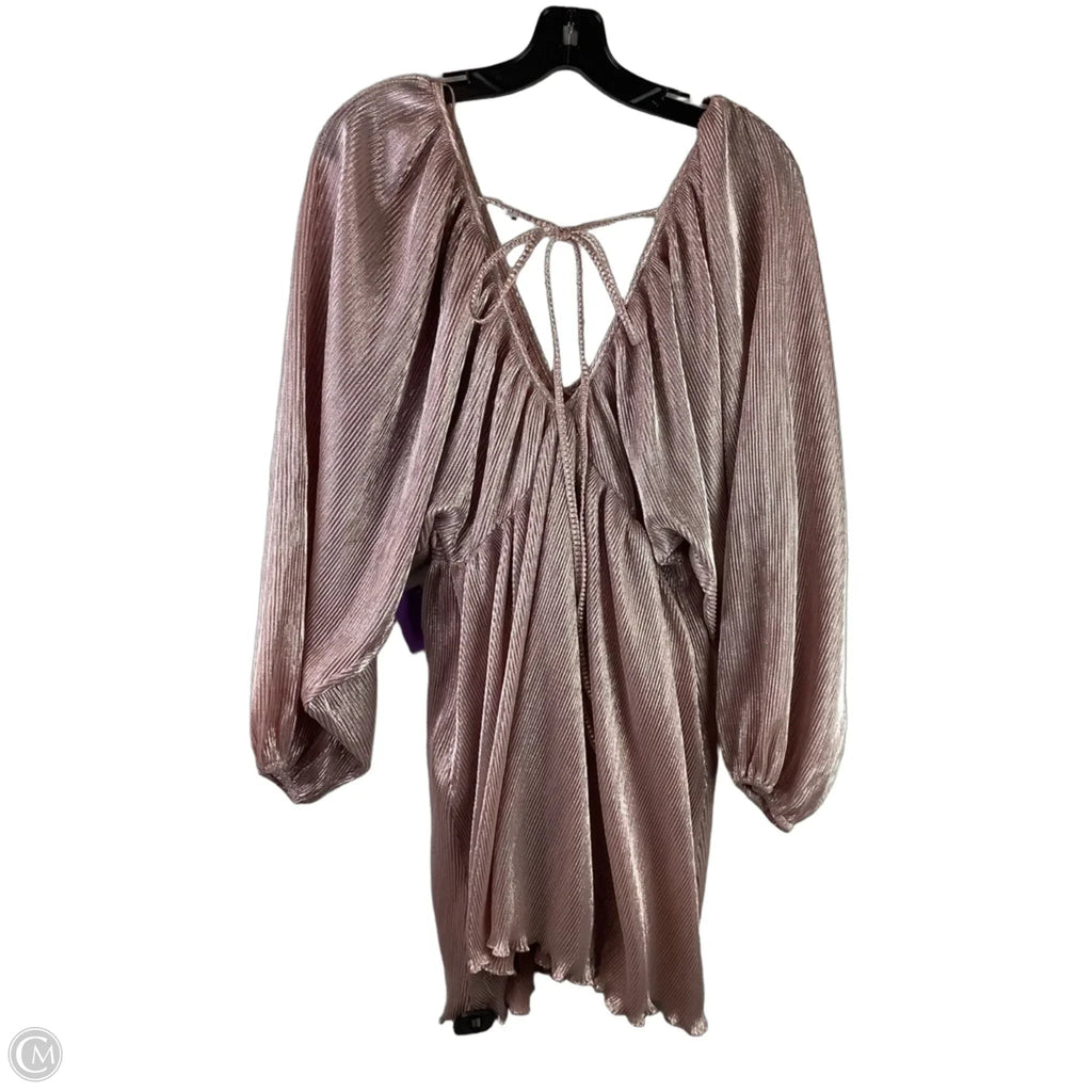Dress Party Short By Mable In Pink, Size: S