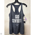 Top Sleeveless By Nfl In Blue, Size: S