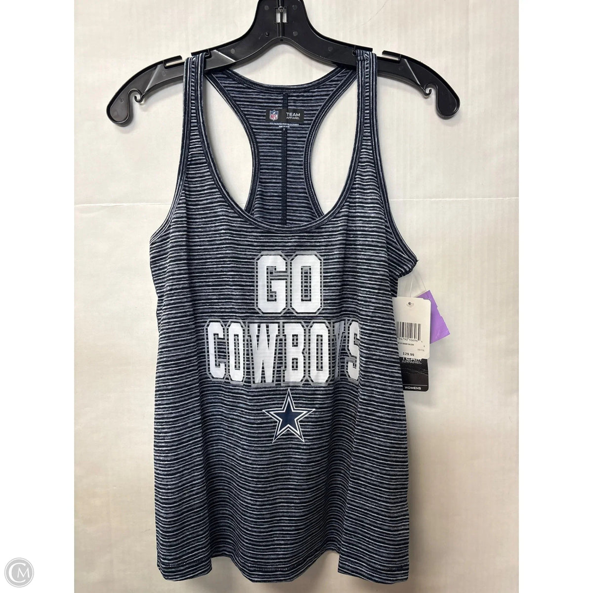 Top Sleeveless By Nfl In Blue, Size: S