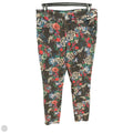 Jeans Skinny By Pilcro In Floral Print, Size: 6