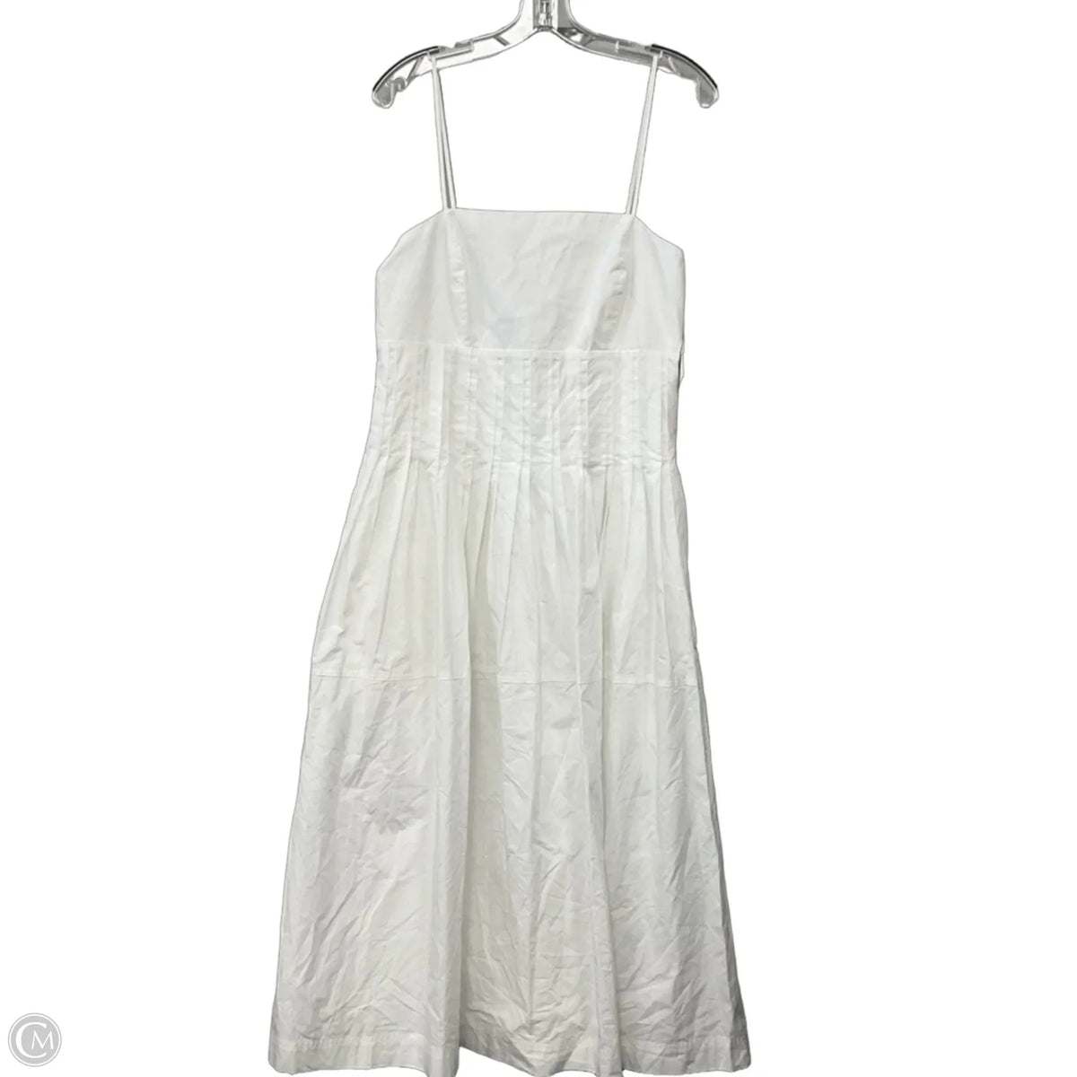 Dress Casual Maxi By Banana Republic In White, Size: 10