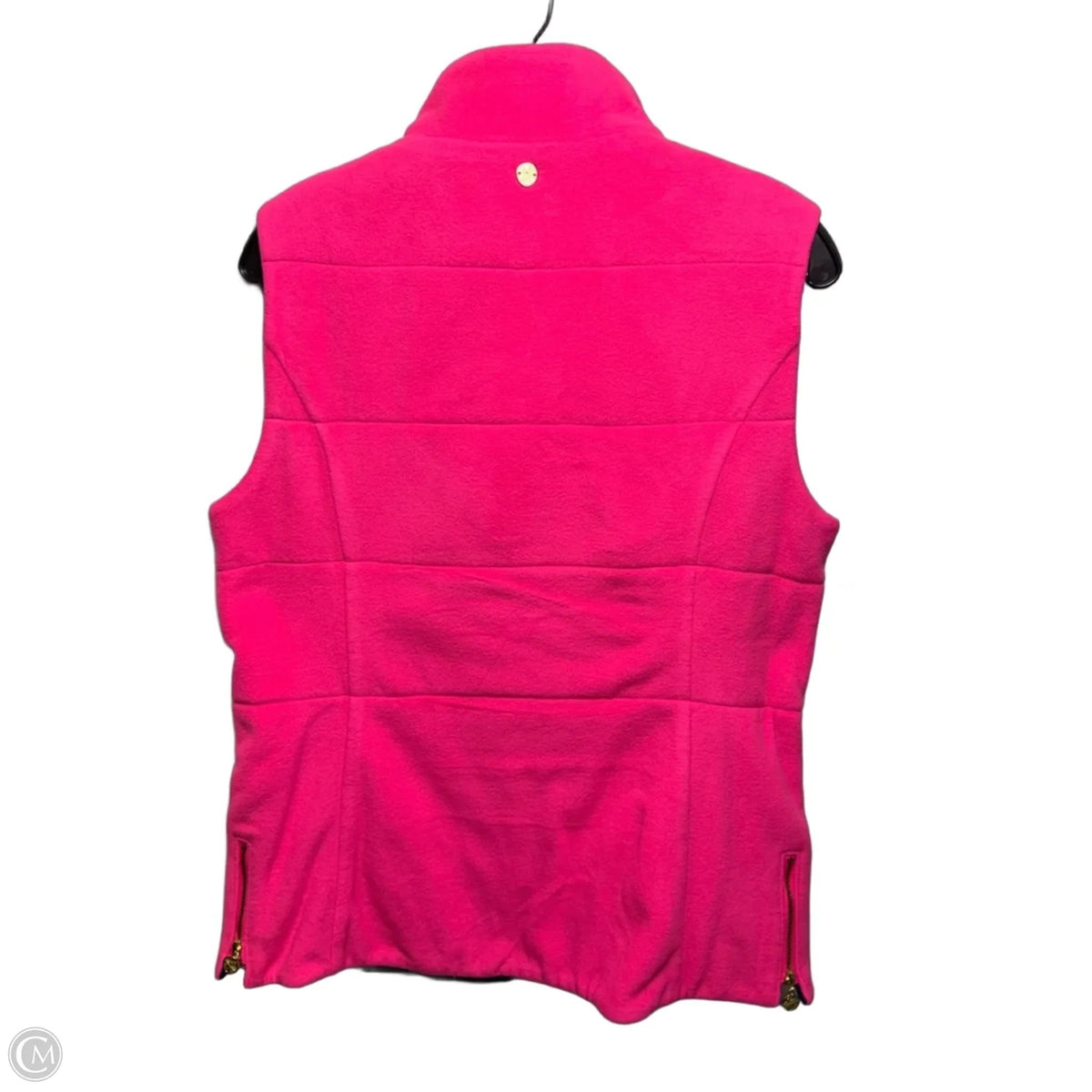 Reversible Vest Designer By Lilly Pulitzer In Blue & Pink, Size: L