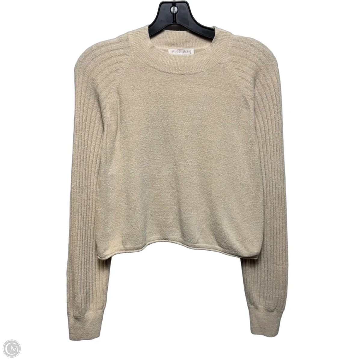 Top Long Sleeve By Barefoot Dreams In Tan, Size: Xs