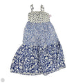 Dress Casual Short By Cmf In Blue & White, Size: M