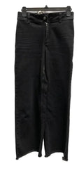 Jeans Wide Leg By Mng In Black, Size: Xs