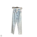 Jeans Straight By Abercrombie And Fitch In Blue Denim, Size: 0