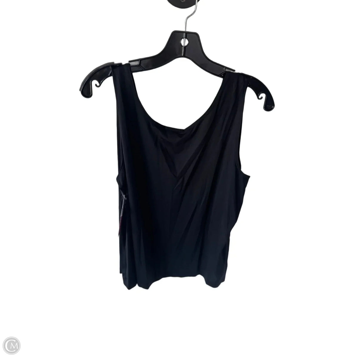 Top Sleeveless By Chicos In Black, Size: Xl