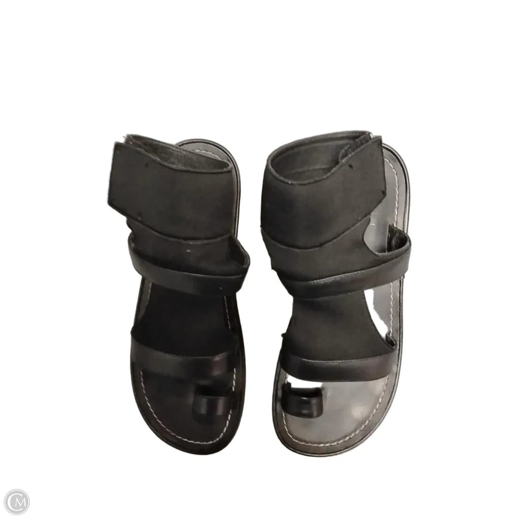 Sandals Heels Block By Max Studio In Black, Size: 8