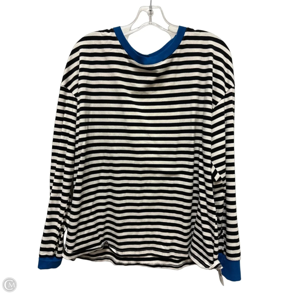Top Long Sleeve By Clothes Mentor In Striped Pattern, Size: Xl