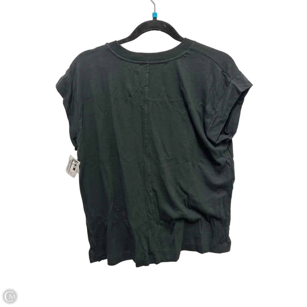 Top Short Sleeve By A New Day In Black, Size: S