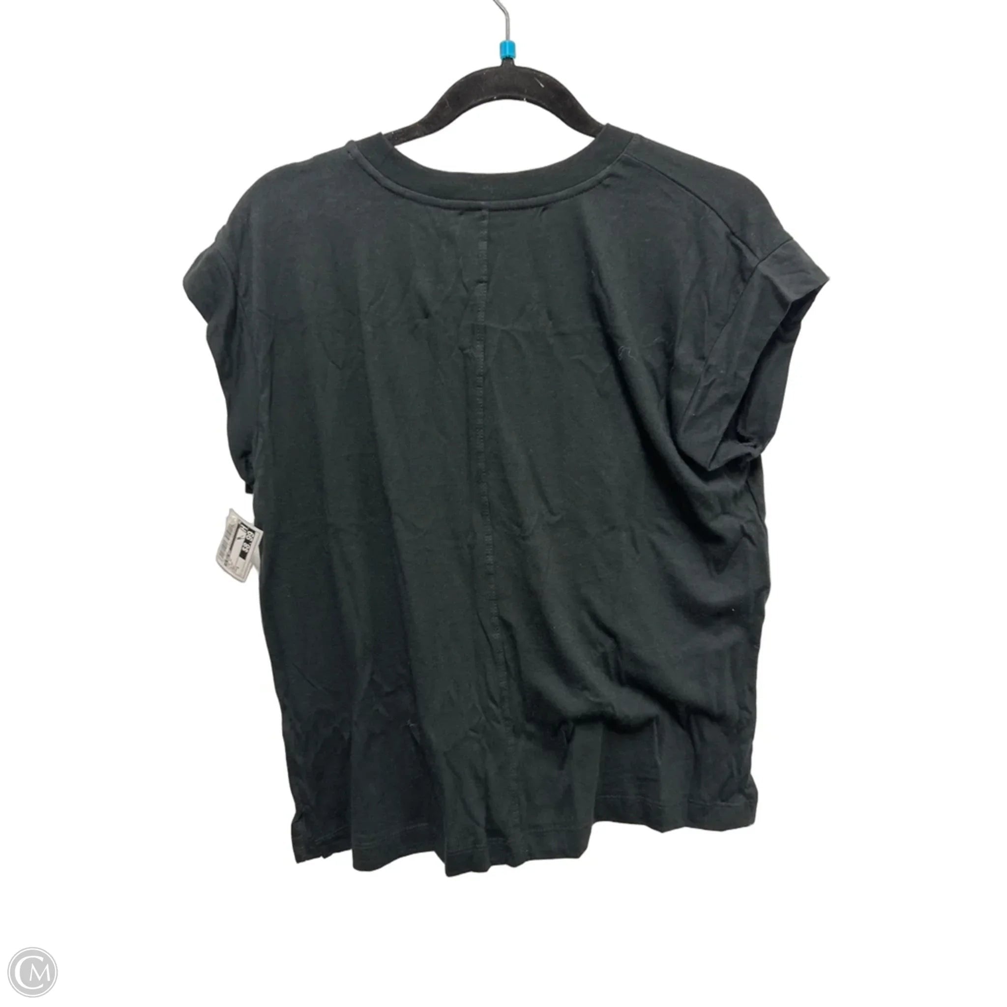 Top Short Sleeve By A New Day In Black, Size: S