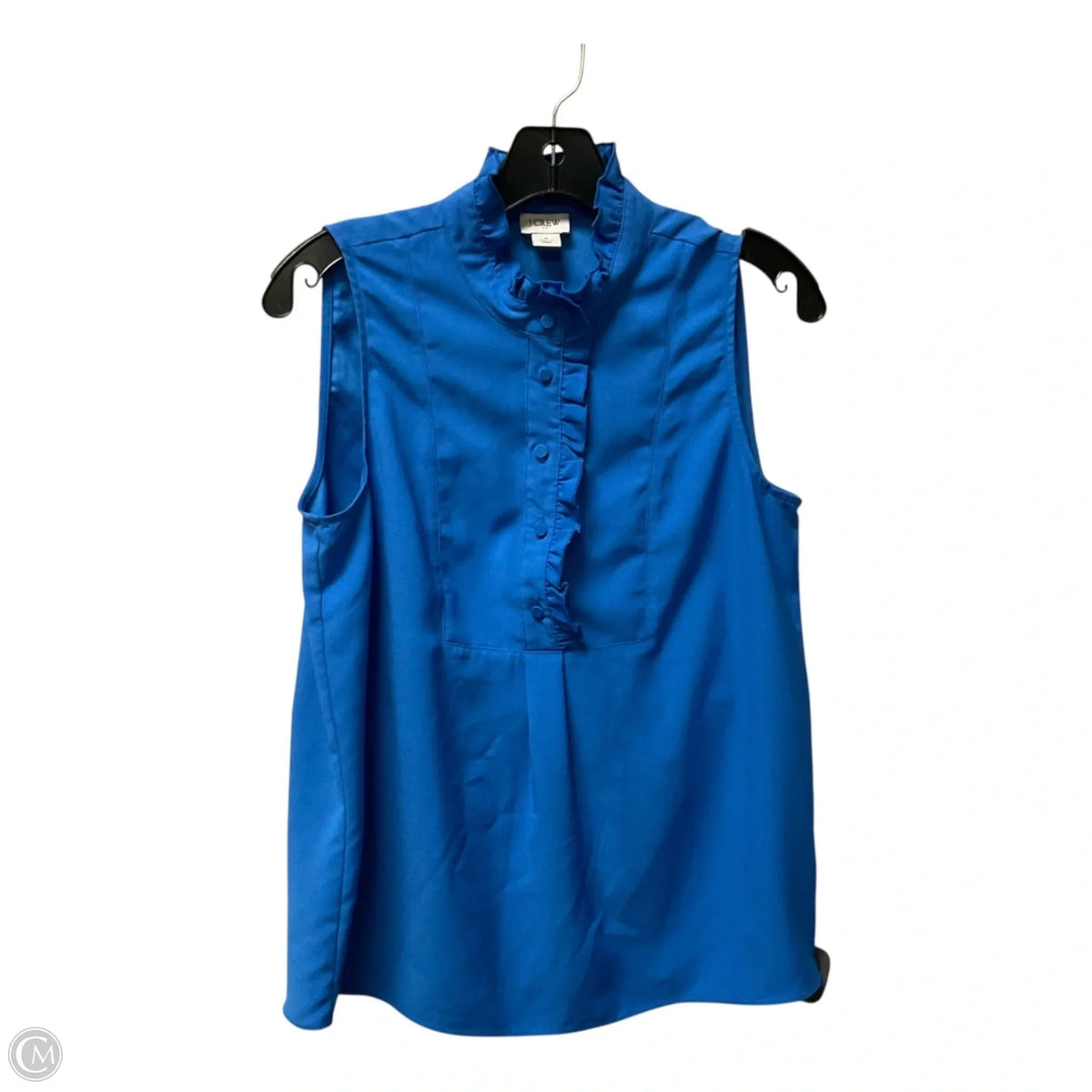 Top Sleeveless By J. Crew In Blue, Size: S