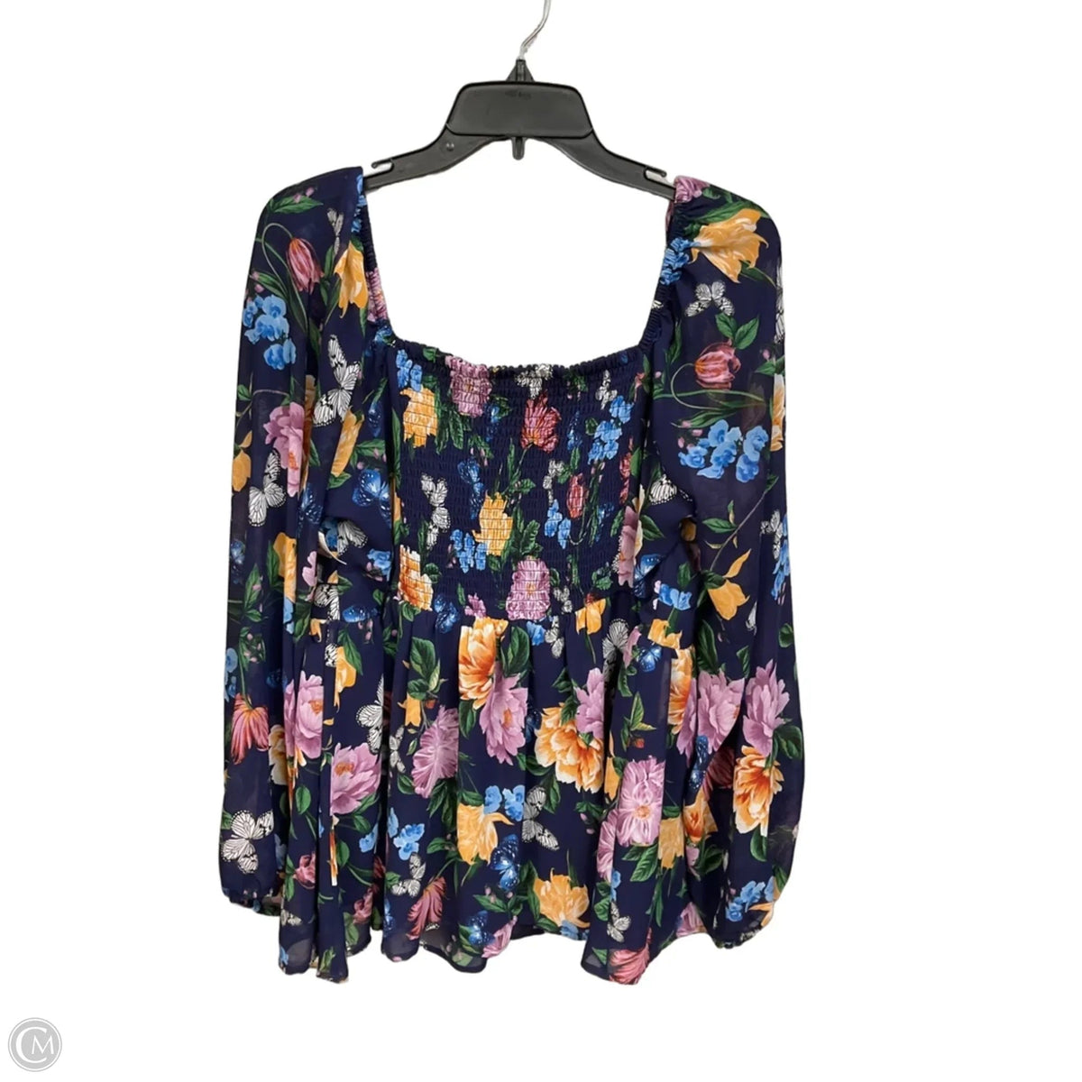 Top Long Sleeve By Torrid In Floral Print, Size: 2x