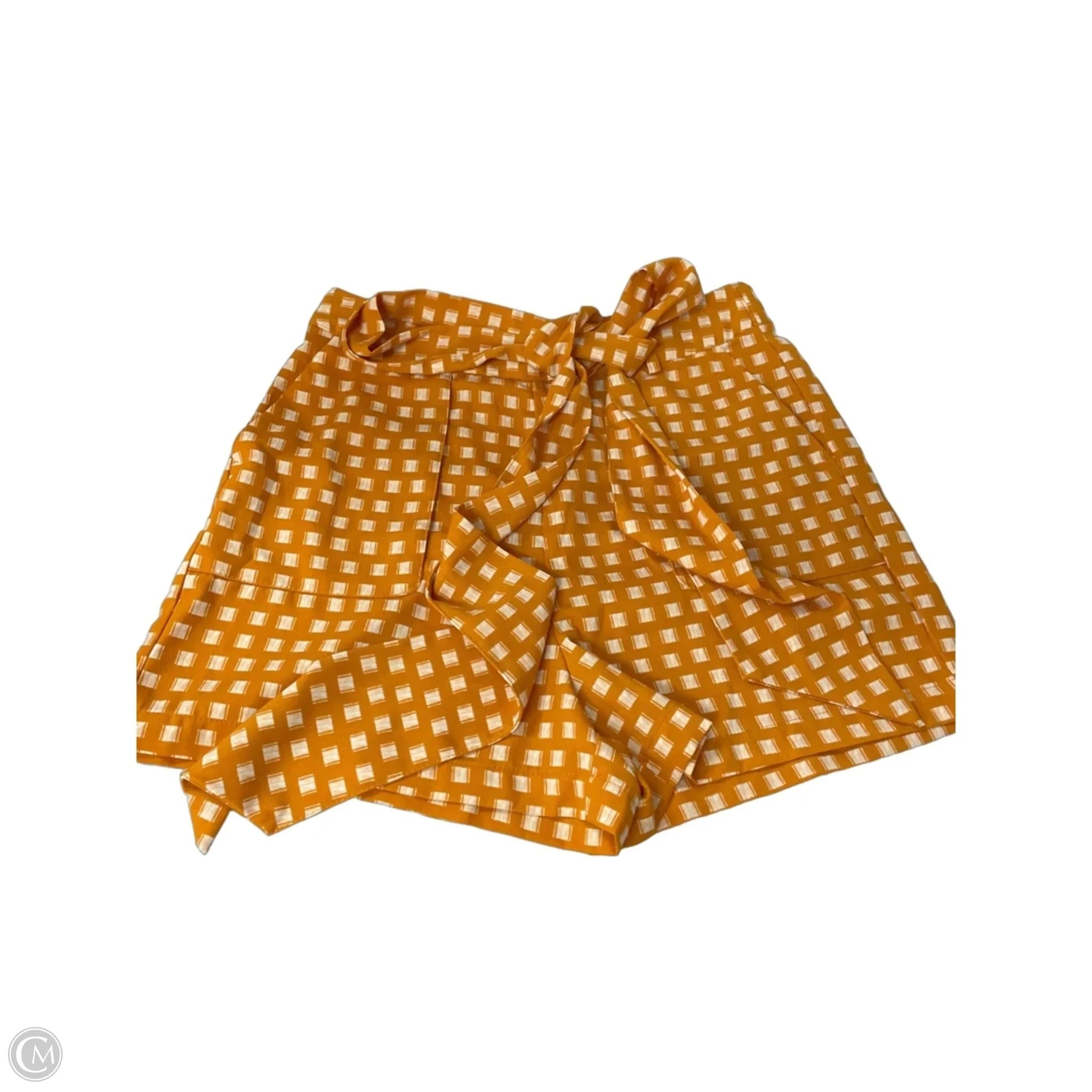 Shorts By A New Day In Orange & White, Size: M