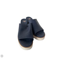 Sandals Heels Wedge By Sorel In Blue, Size: 10.5